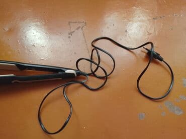 Tavalar: Saç ütüsü (düzləndirici) - Rəng: qara-qızılı - Keramika örtüklü — 6