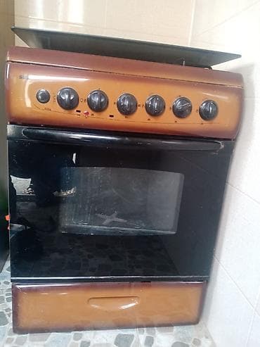 Qarışıq sobası Ayrıca dayanan, 4 gözlü