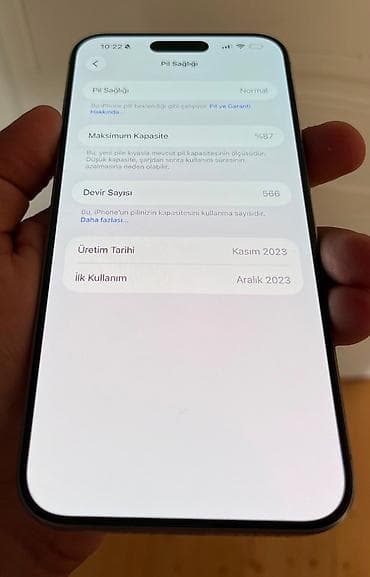 Elektronika: IPhone 15 Pro Max, 256 GB, Natural Titanium, Face ID — 4