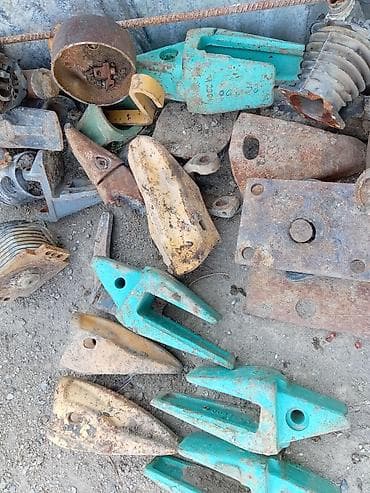 Ekskavator üçün qaşov və diş ucluqları – müxtəlif ölçü və modellər -