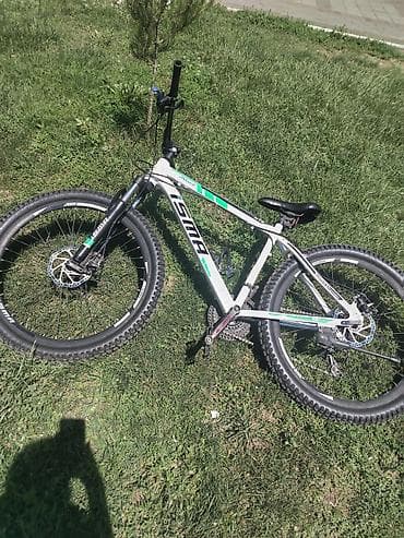 volta vsx: ISMA Akkord MTB velosipedi - Çərçivə: alüminium, ağ-yaşıl-qara — 5