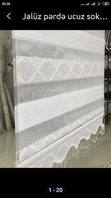step deke: Jalüz pərdə ucuz  sok qiymətlər bizdə 2 ya 3 günərzində hazırlama — 8
