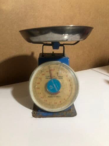 Gözəllik və estetika avadanlığı: Mexanik tərəzi – dar çəki qabı ilə - Tip: analoq/mexanik masaüstü — 2