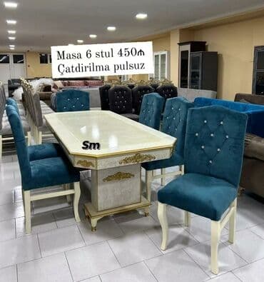 metbext divani: Mətbəx üçün, Açılmayan, Dördbucaq masa, 2 stul — 37