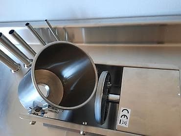 Kolbasa sosiska dolduran makina. Bu maşınlar paslanmayan poladdan — 9