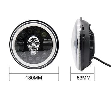 Məhsul: Dairəvi LED faralar (off‑road/SUV/Jeep üçün) - Ölçü: 7 düym