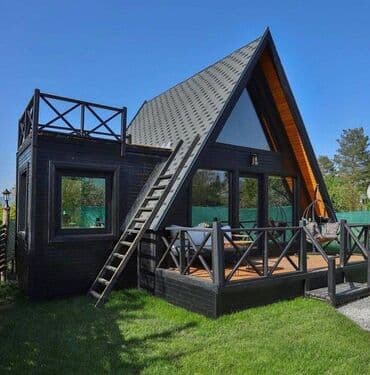 Kirayə evlər: Son illərin trendi qeyri adi evlər - a frame evlərdir. A formalı evlər — 3