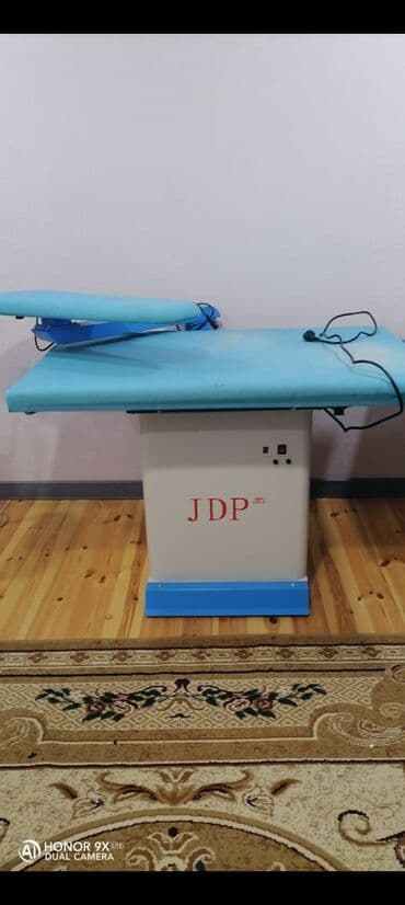 Sənaye ütüləmə masası – JDP - Elektriklə işləyən, vakumlu və