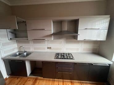 inek sudu: Mətbəx mebeli dəsti - Üst dolablar: parlaq açıq rəngli fasadlar, uzun — 7