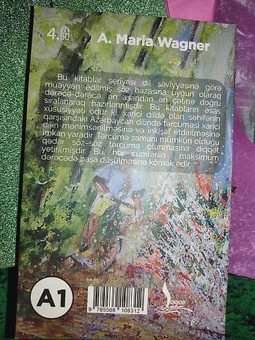 Книги и журналы: Azərbaycan - Almanca hekayələr. bir səhifə almanca,qarşı səhifəsi — 2