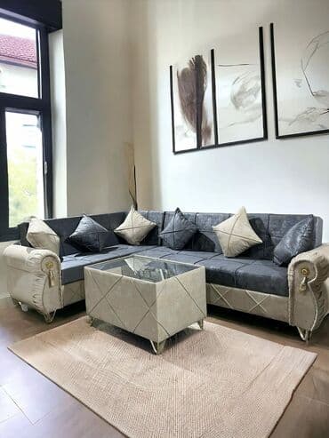 султан чай оптом: Угловой диван, Новый, Раскладной, С подъемным механизмом, Ткань — 4