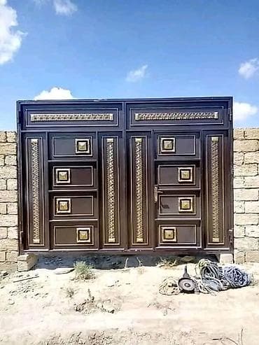 darvazalar gencede: Isteyinize uygun demir Qapi ve darvazalarin sifarisle — 9