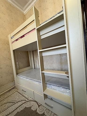 manqal satilir: Oğlan və qız üçün, Çarpayı, Matras ilə, Siyirməli, Laminat — 3