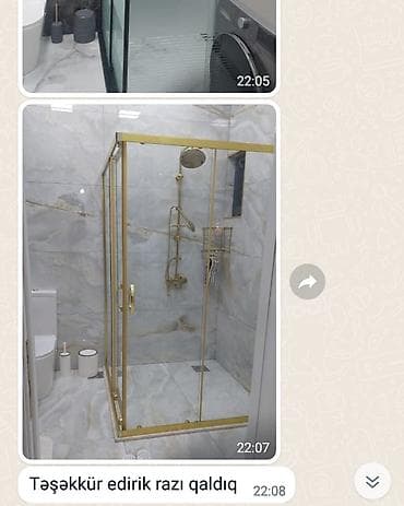 Duş şlanqları: Üstü qapalı kabina, Künc üçün — 3