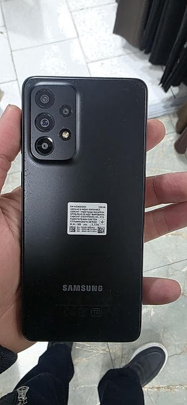 Samsung Galaxy A33 5G, 128 GB, rəng - Qara, İki sim kartlı lalafo.az -da Samsung Galaxy A33 5G, 128 GB, rəng - Qara, İki sim kartlı