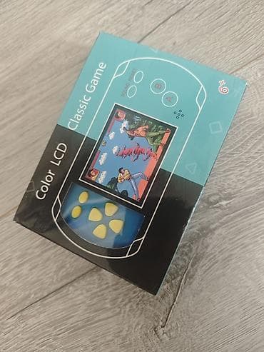 Uşaqlar və Böyüklər üçün Portativ Oyun Konsolu Retro Oyun Pleyeri 200