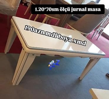 cay evi ucun dican stolar isdenmis: Jurnal masa — 1