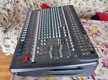 ərəb pul vahidi: Dynacord PowerMate 1600 – gücləndiricili mikser - 2×800W (4Ω) gücə — 7