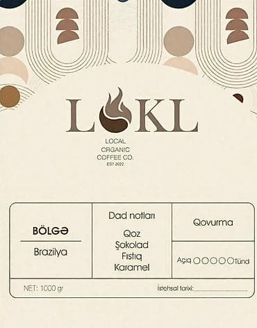 LOKL Coffee Co. – Brazil Santos təbii qəhvə dənələri - Mənşə — 2