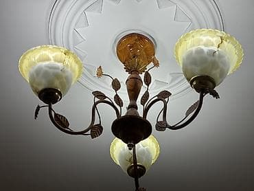 led lanpa: Çılçıraq, 3 lampa, Metal — 1