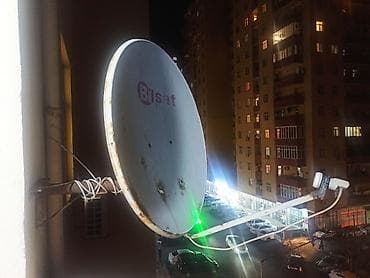 Billsat peyk anten sistemi - Dairəvi peyk anteni (offset güzgü) –