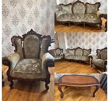 Kleopatra mebel dəsti qonaq otaqi.Rumuniya istehsali klassik — 2