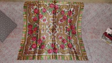 Döşək üzləri: Məhsul: Çiçək naxışlı yaylıq/şal dəsti - Parça: müxtəlif toxumalar – — 4