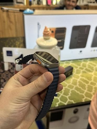 takı: Smart saat, Apple, Sensor ekran, rəng - Mavi — 4