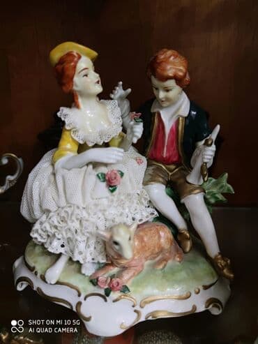 !!!!! şok endirimə düşdü!!!!! Qədimi unter weiss bach gdr statuetka