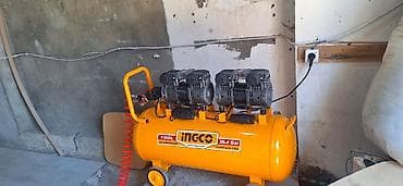 kompressorlar: INGCO hava kompressoru – 100 litr (26.4 gal) tutum Xüsusiyyətlər: - — 2