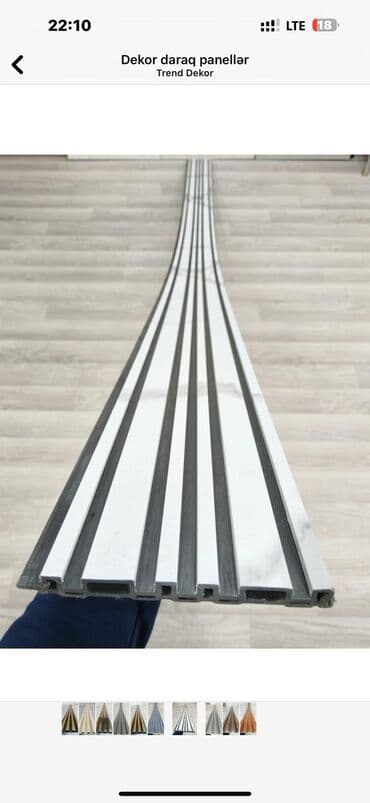 daraq panel: Dekor daraq panellər – interyer üçün dekorativ divar örtüyü Məhsul — 6