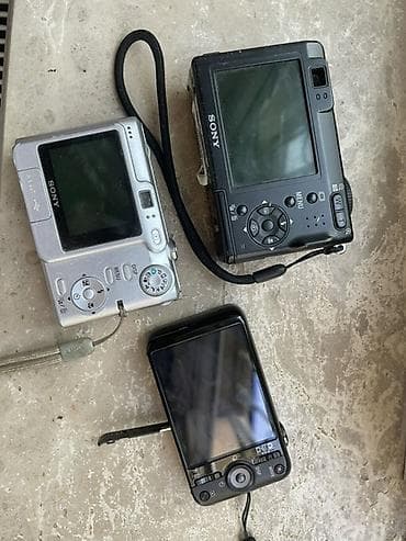 Elektronika: Məhsul: Sony Cyber-shot rəqəmsal fotoaparatlar dəsti (3 ədəd) Model — 2