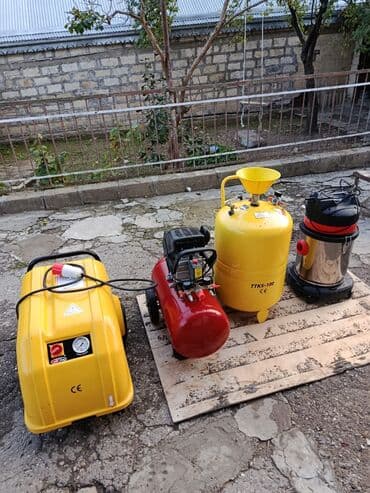 palirovka aparatı: Avtoyuma/servis üçün avadanlıq komplekti - Hava kompressoru: Pulwa — 1