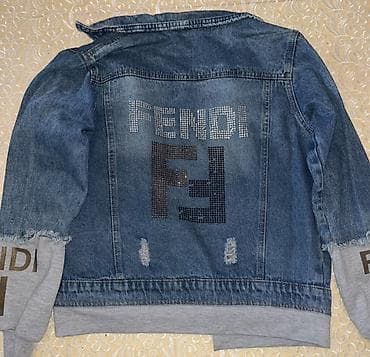 Qadın ayaqqabıları: Denim gödəkçə – kapüşonsuz, düyməli model 2 ədəd cins jilet – L və — 4