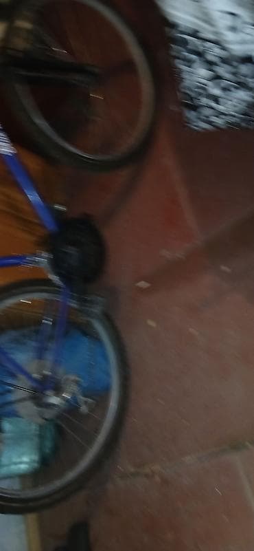 velo home: Şəhər/dağ tipli “Blue magic” velosipedi - Geniş, möhkəm polad gövdə - — 5