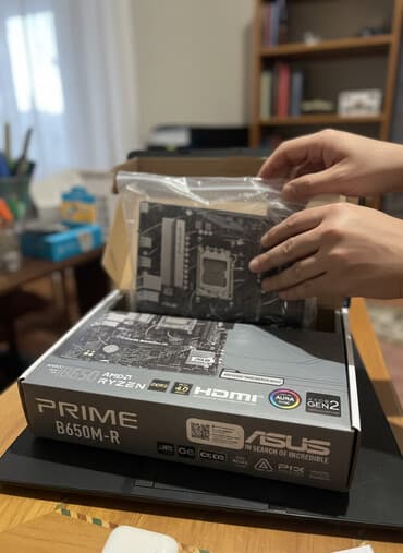 Ana Platası Asus Prime B650M-R, Yeni