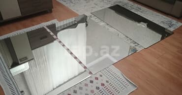 qapı bəzəyi: Güzgü Divar üçün, Düzbucaqlı, Dekorativ, Naxışlı — 1