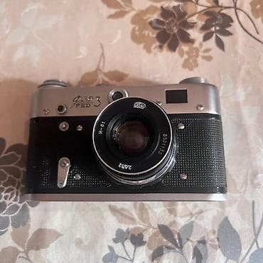 Videokameralar: FED-3 film fotoaparatı - 35 mm diapazonölçənli, mexaniki rangefinder — 2