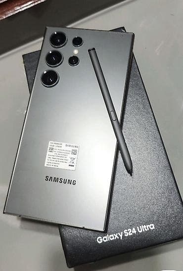 05 samsung: Samsung Galaxy S24 Ultra, 256 GB, rəng - Boz, İki sim kartlı — 1