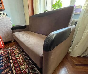 divan 2 əl: Divan, İşlənmiş, Açılan, Bazalı, Parça, Çatdırılma yoxdur — 2