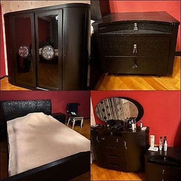 İkinəfərlik çarpayı, 2 tumba, Termo, Dolab