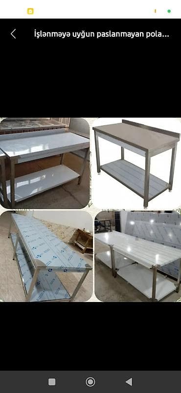 Nerjaveyka Masaların və Restoran Avadanlıqlarının Hazırlanması — 7