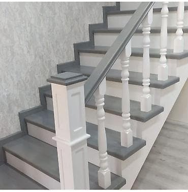 Quru inşaat materialları: Mərtəbələrarası ağac pilləkən – klassik dizayn - Material — 7