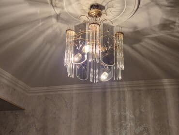 Çılçıraq, 2 lampa, Şüşə