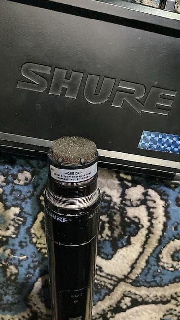 gizli mikrofon: İşlənmiş Radio Mikrofon Shure, Ünvandan götürmə, Ödənişli çatdırılma — 4
