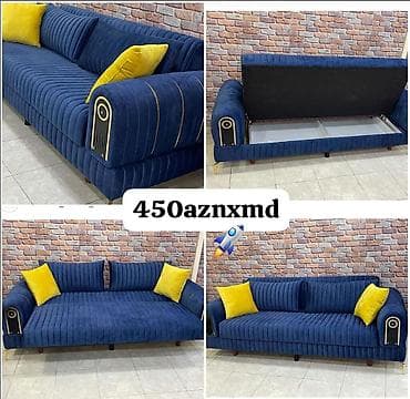 Di̇van-kravat, Açılan, Bazalı, Vеlur parça — 1