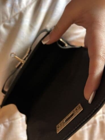 Мужская обувь: Qara mini əl çantası - Material: toxumalı süni dəri görünüşlü — 3