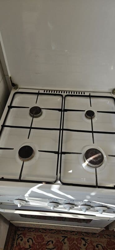 газ плита: Газовая печь Отдельностоящая, 4 конфорки — 3