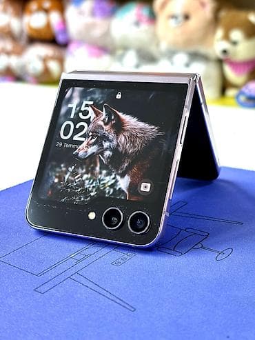 Samsung Galaxy Z Flip 5, 256 GB, rəng - Bənövşəyi, Sensor, Barmaq izi, Simsiz şarj — 2