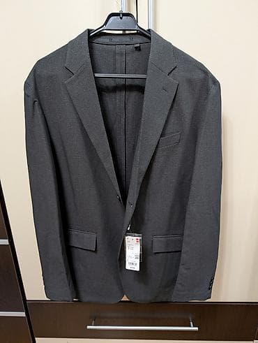 Пиджак, Однотонный, Uniqlo, L at lalafo.az Пиджак, Однотонный, Uniqlo, L